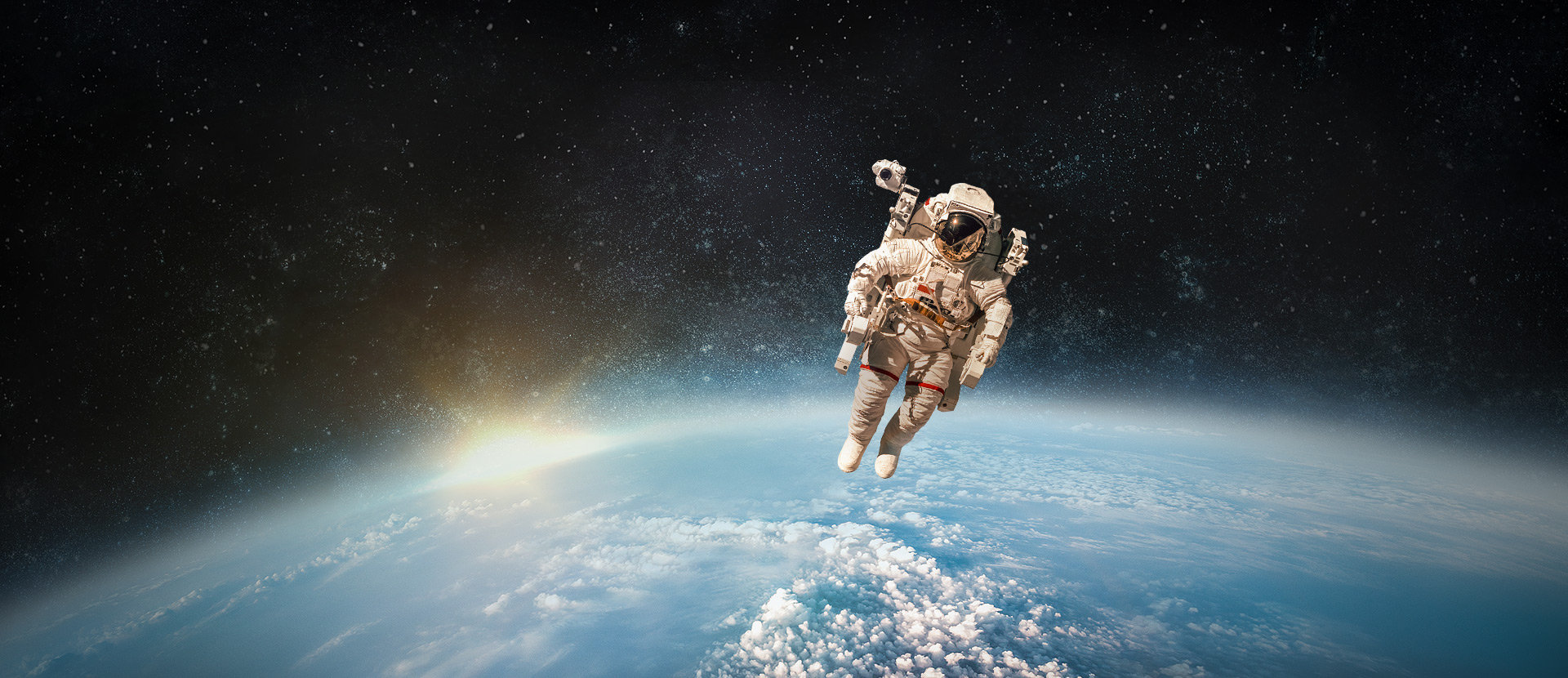 astronauta en el espacio