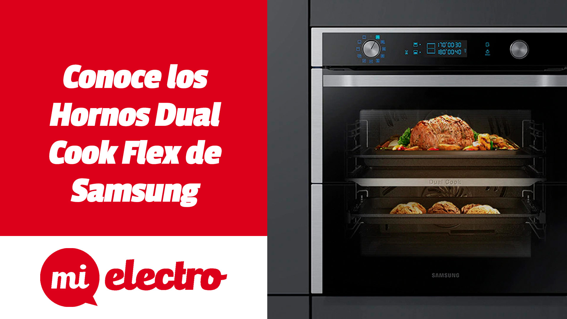 Four Samsung DUAL COOK FLEX NV75N7677RS