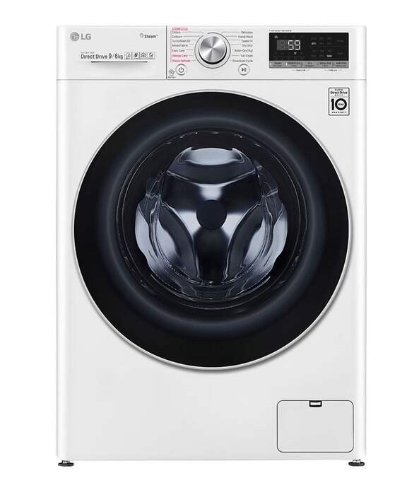 Lavadora secadora integrable Haier 9 kg / 1.600 rpm