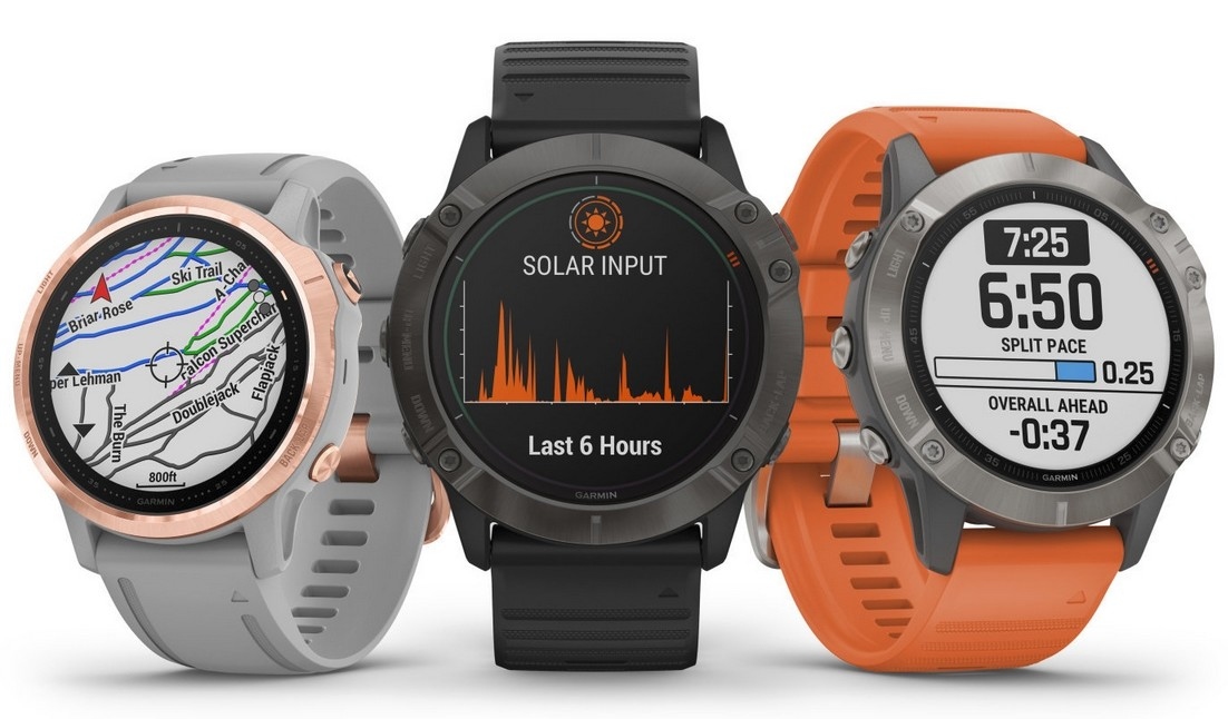 Tamaño del Garmin Fenix 6: Comparamos la serie y te enseñamos cómo quedan.