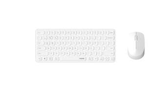 TECLADO Y RATON RAPOO 9010M BLANCO 00227546