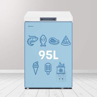 CONG.HOR HISENSE FT125D4AWE 86x55 95L CICLICO BCO