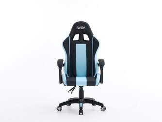 SILLA GAMING NASA SPIRIT NEGRO AZUL CLARO  