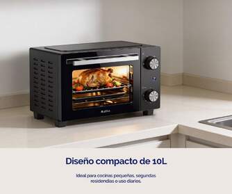 HORNO SOBREMESA ARTICA FLOWBAKE10 800W 10L