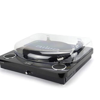 TOCADISCOS AIWA GBTUR200BK NEGRO BT FM ALTAVOCES