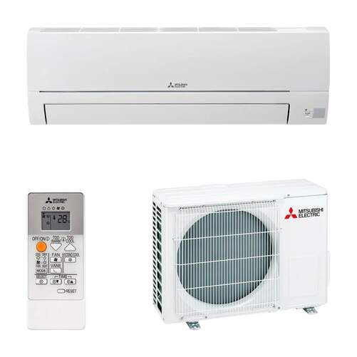 Aire Acondicionado Mitsubishi MSZ-HR25VFK - A++/A+, 2150 frig/h, 2709 kcal/h, Inverter, 21dB, Blanco