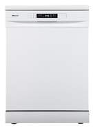 Lavavajillas Hisense HS623D10W - 7 programas, 14 servicios, con 3ª bandeja, Clase D, 47 dBA, Blanco