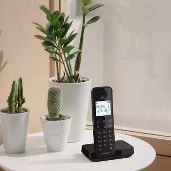 TELEFONO DECT PHILIPS D2702 DUO BLACK