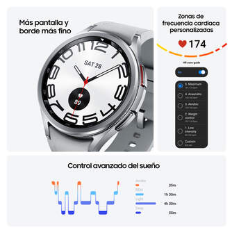 SMARTWATCH SAMSUNG GALAXY WATCH 6 CLAS 43MM LTE SI