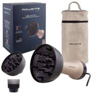Secador Rowenta CV7D360 3 en 1 - Especial cabello rizado, difusor de copa, funci&oacute;n i&oacute;nica