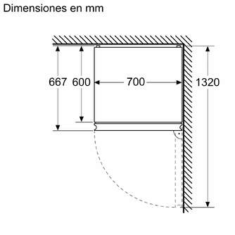 FRICOM. SIEMENS KG49NVWDG 203x70 NF BCO