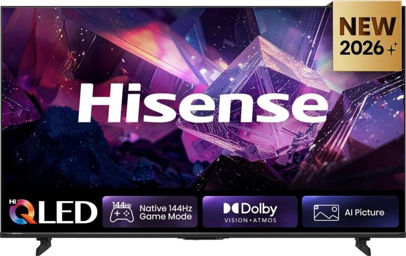 TV Hisense 85" QLED 85E7S Pro - 4K Ultra HD, Smart TV VIDAA 144 Hz, Altavoces 20W, HDR10+ Adaptive