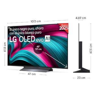 TV LG 48%%%quot; 48C54LA UHD OLED EVO ALFA9 144HZ