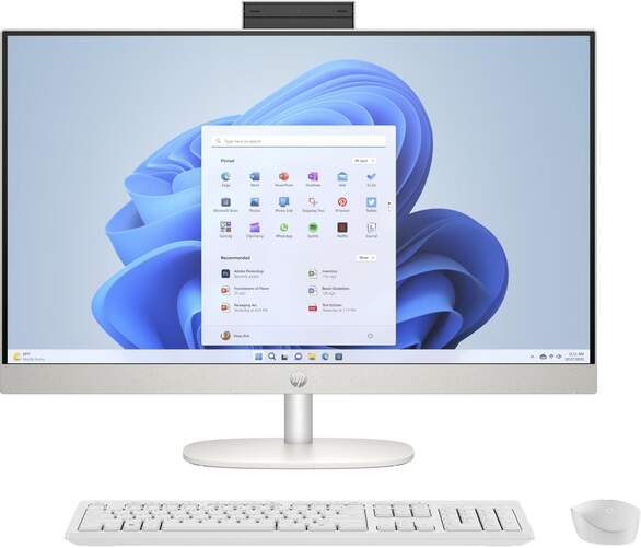 Ordenador All in One HP 27-CR0025NS - Ryzen 3 7320U, 8GB, 512 GB SSD, 27", Full HD, Windows 11 Home