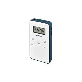 RADIO BOLSILLO SANGEAN DT-140 BLANCO/AZUL FM/AM