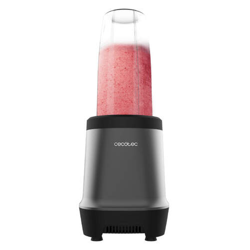 Batidora Vaso Cecotec NutriBlender Fusion 3908 - 1000 W, Incluye 2 Vasos, Negro