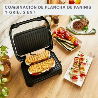 GRILL MOULINEX GI270D 1000W PANINIS%%%amp;GRILL