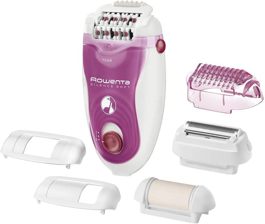Depiladora Rowenta Silence Soft EP5660 - 2 Velocidades, 24 Pinzas