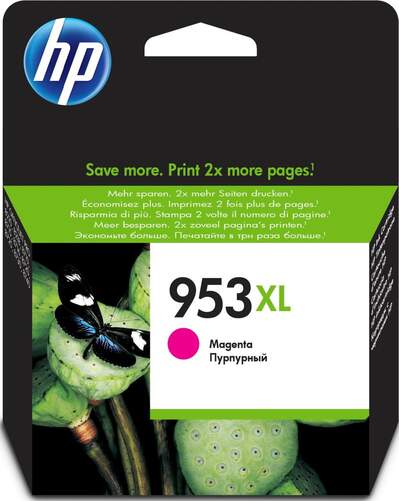 Cartucho de tinta HP 953XL F6U17AEBGY - Color magenta