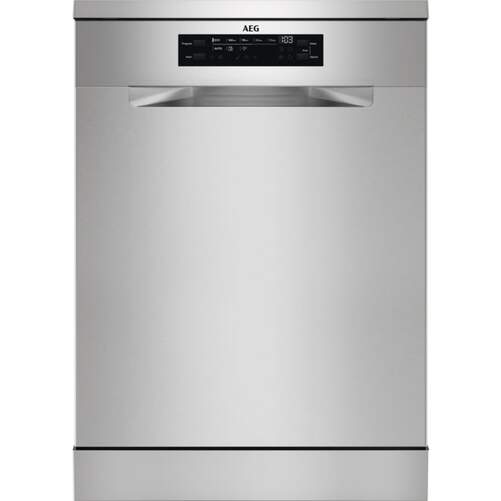 Lavavajillas AEG FFB74907ZM - Clase C, 14 Servicios, 8 Programas, 3ª Bandeja, AirDry, SatelliteClean