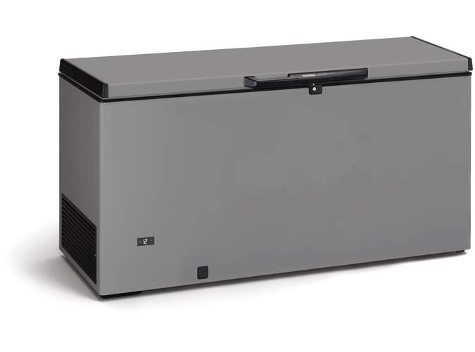 Congelador Horizontal Tensai TCHEU500SDUOV - 87x170x69 cm, Clase C, 485 litros, Plata