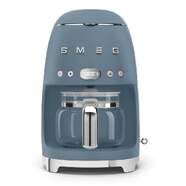 Cafetera Goteo Smeg DCF02SBMEU - 1050W, 1'4 L, 10 Tazas, 2 Intensidades, Azul