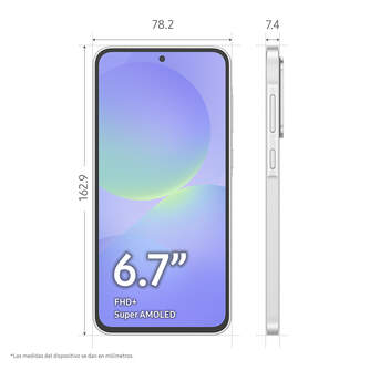 SMARTPHONE SAMSUNG A36 5G 8/256 6,7%%%quot; WHITE