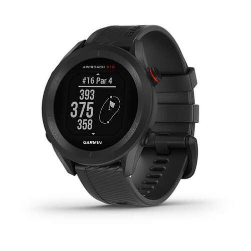 Garmin Approach S12 Negro - Especial para Golf, Pantalla Táctil, 43mm, GPS, 30h batería