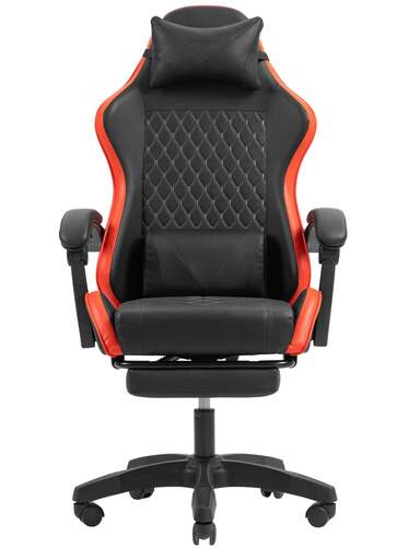 Silla Mars Gaming MGC-X Negra y roja - Dise&ntilde;o racing, respaldo, altura y reposabrazos ajustables
