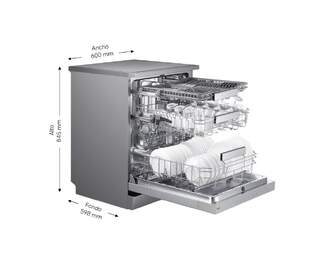 LVJ. SAMSUNG DW70H73YCFRU1 8P 3%%%#170;B 44DB DSP INOX