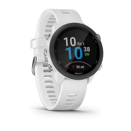 Garmin Forerunner 245 Music Blanco - 1.2", Frec. Cardíaca, GPS, Pulsioxímetro, WiFi, Notificaciones