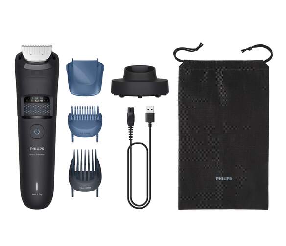 Barbero Philips BT5780/15 - Autonomía 100 Min, Wet&Dry, Carga 1h, Negro
