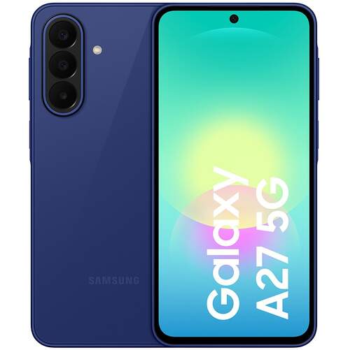 Samsung A27 5G 8/256 GB Azul - 6,7" Super AMOLED, Snapdragon 6 Gen 3, 5000 mAh, 50+5+2 MP