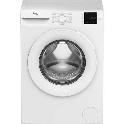 Lavadora Beko BM1WFT3822W - 8 kg, 1200 rpm, Clase B, Display, Blanco