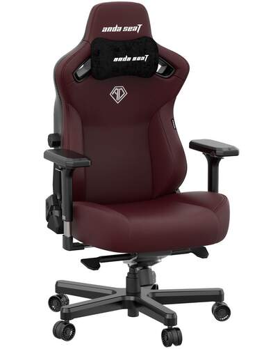 Silla Oficina Anda Seat Kaiser 3 L - Granate clásico