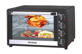 Horno Sobremesa MXOnda MX-HC2600 - 2200 W, 66 L, Convección, 90-230ºC, Negro, Inox