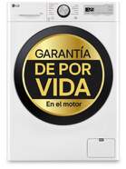 Lavadora LG F4WR5011A6F - 11 kg, 1400 rpm, Clase A -10%, Funci&oacute;n Vapor, Steam, 6 Motion DD, Blanco