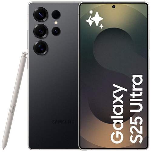Samsung Galaxy S25 Ultra 12GB/1TB Titanio Negro - 6,9", 200 MP, 5000 mAh, Snapdragon 8 Elite