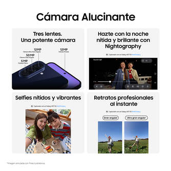 SMARTPHONE SAMSUNG A57 5G 8/128 6,7%%%quot; VIOLET