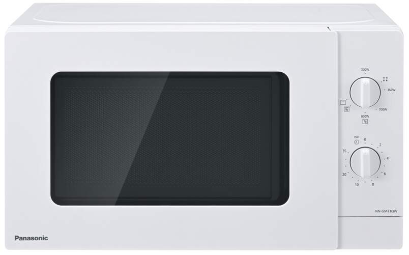 Microondas Panasonic NNGM21QWEPG - 20 L, 800 W, Grill 1000 W, Blanco