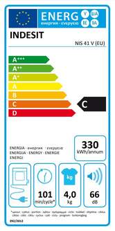 SECADORA INDESIT NIS41V 4K C EVAC BCA