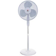 Ventilador de pie FM VP 40 - 45W, Di&aacute;metro 40cm, Oscilante, 3 Potencias, Blanco