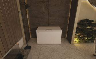 CONG.HOR HAIER HCE420E 90x132x75 418L BCO