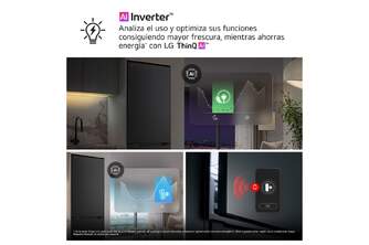 FRICOM. LG GBBS322CSW 203x60 NF BCO