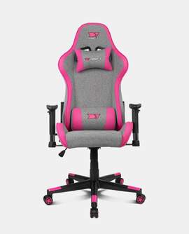SILLA GAMING DRIFT DR90 PRO GRIS ROSA