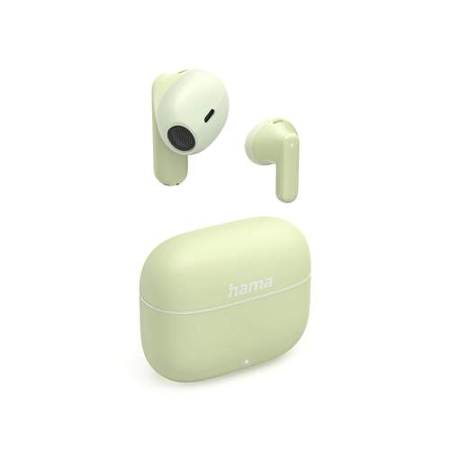 Auriculares Hama Freedom Light II Verde - Batería 20h, BT, Micro, Asistentes Voz, Sensor Táctil