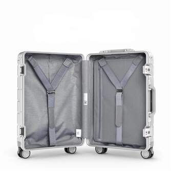 MALETA XIAOMI METAL CARRY-ON LUGGAGE 20%%%quot; SILVER