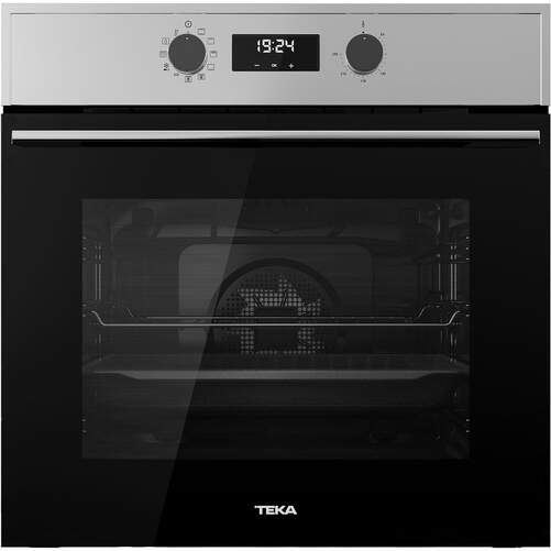 Horno Teka HSB635PS 111010045 - Clase A+, 71 L, Pirolítico, Guía Telescópica, Inox, Negro