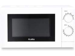 Microondas Flama 1816FL - 700W, 20 Litros, 6 Programas, Temporizador 30min, Blanco