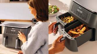 FREIDORA AIRE NINJA DZ300EU 6EN1 COMP.DOBLE 7,6L